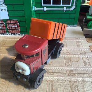 Rare Vintage Elizabeth Sentinel Steam Lorry w/ 3way Tipper Thomas Friends Wooden